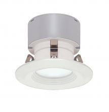 Satco Products Inc. S9128 - Discontinued - 7 watt LED Downlight Retrofit; 3" Baffle; 3000K; Miniature 2 Pin Round base; 12