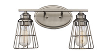 Trans Globe 21192 BN - 2LT-SCONCE TRI STEEL CAGE-BN