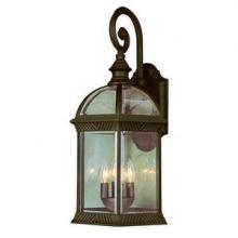 Trans Globe 44182 BC - Wentworth Atrium Style, Armed Outdoor Wall Lantern Light, with Open Base