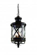 Trans Globe 5126 ROB - Chandler 4-Light Embellished Metal and Glass Outdoor Hanging Pendant