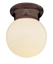 Trans Globe PL-3606 ROB - 1LT FLUSH-GLOBE-GU24 BASE-OPAL