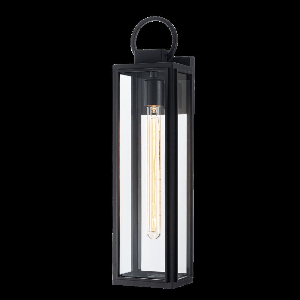 Crosby Matte Black Outdoor Lighting