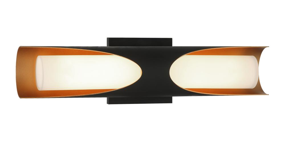 1 LT 18&#34; W &#34;PEDRO&#34; WALL SCONCE -MB