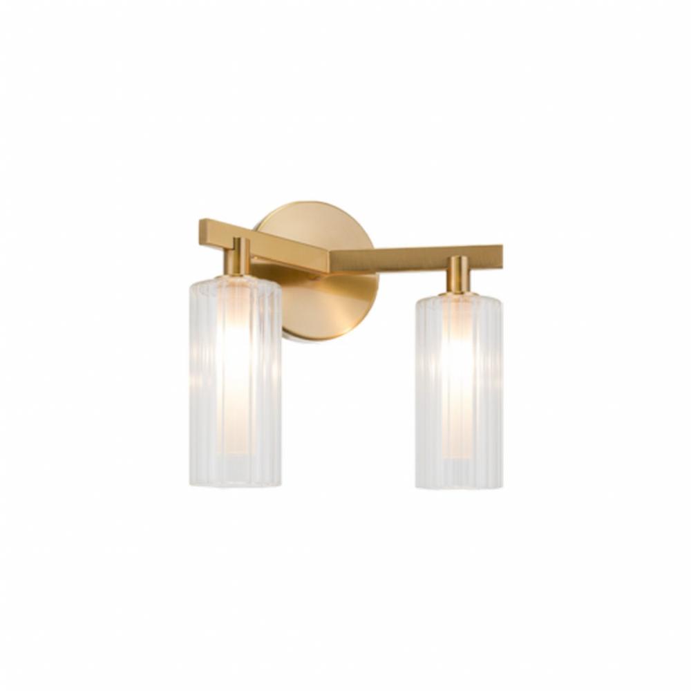 Kristof Aged Gold Brass Wall Sconce