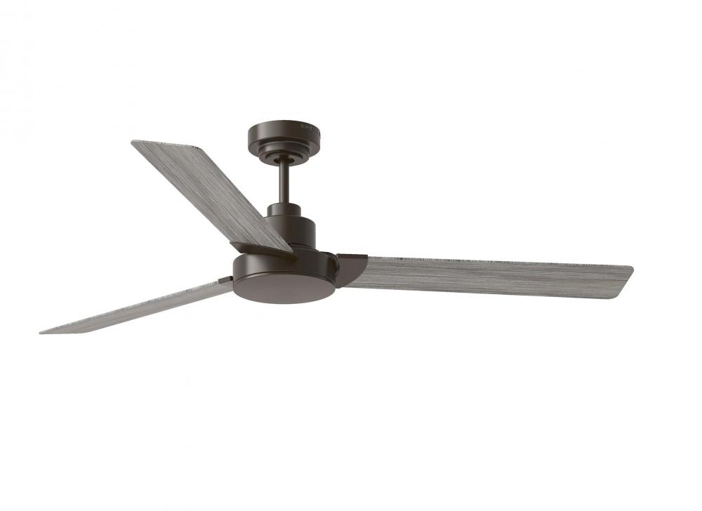 Jovie 58&#34; Indoor/Outdoor Aged Pewter Ceiling Fan with Handheld / Wall Mountable Remote Control a