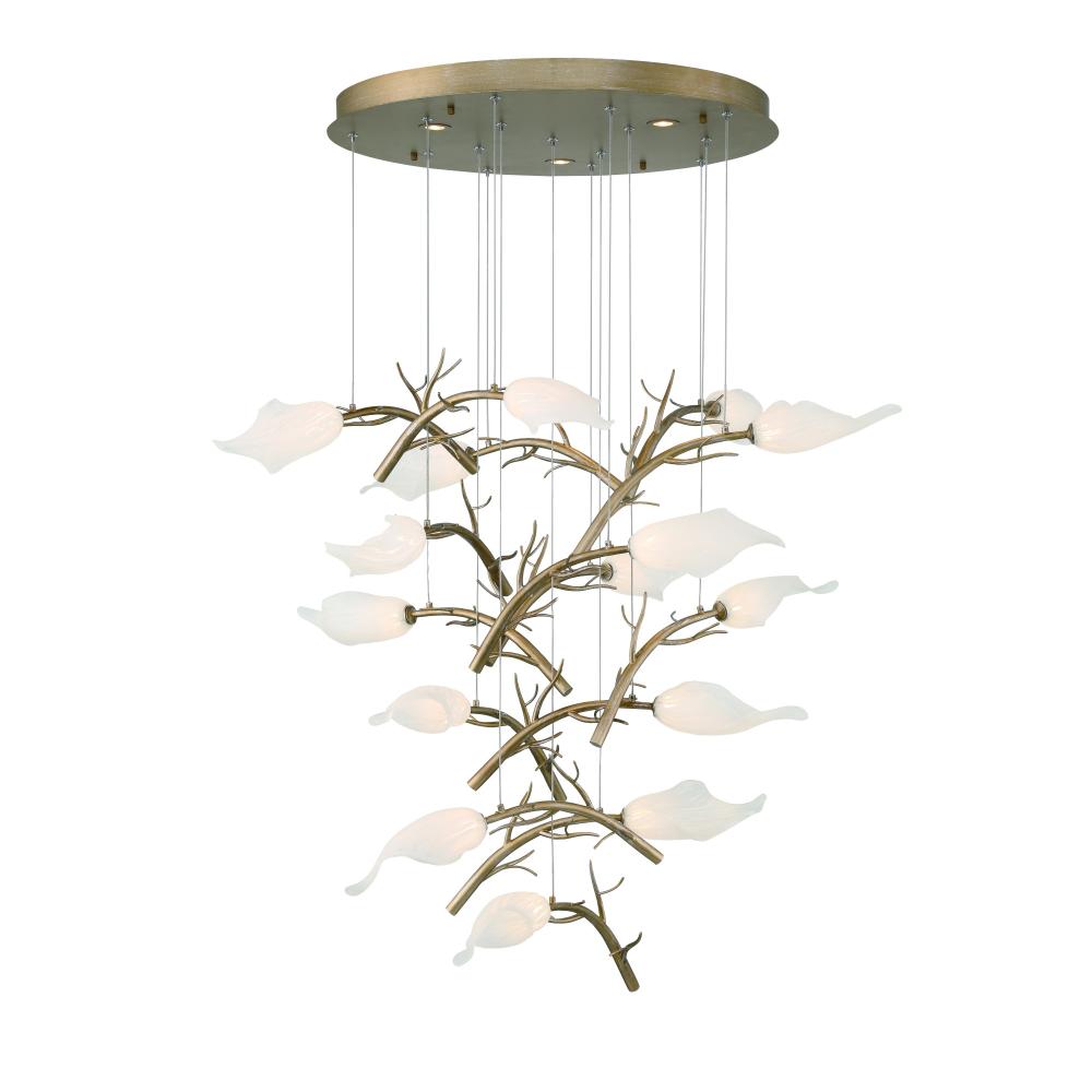 Matera 28&#34; LED Chandelier In Gold