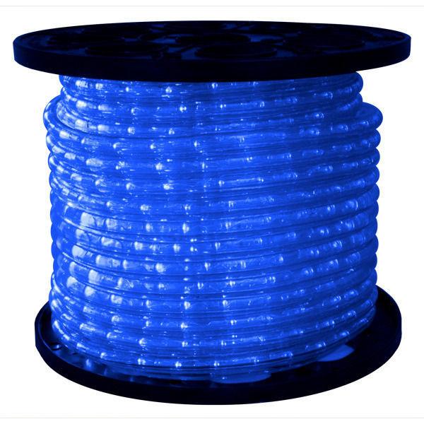 1/2&#34;LED ROPE LT,150&#39;RL,120V,1&#34;SP VRT MT LED,UL,3&#39; CUT,BLUE