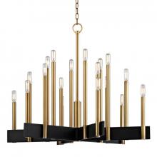 Hudson Valley 8834-AGB - 18 LIGHT CHANDELIER