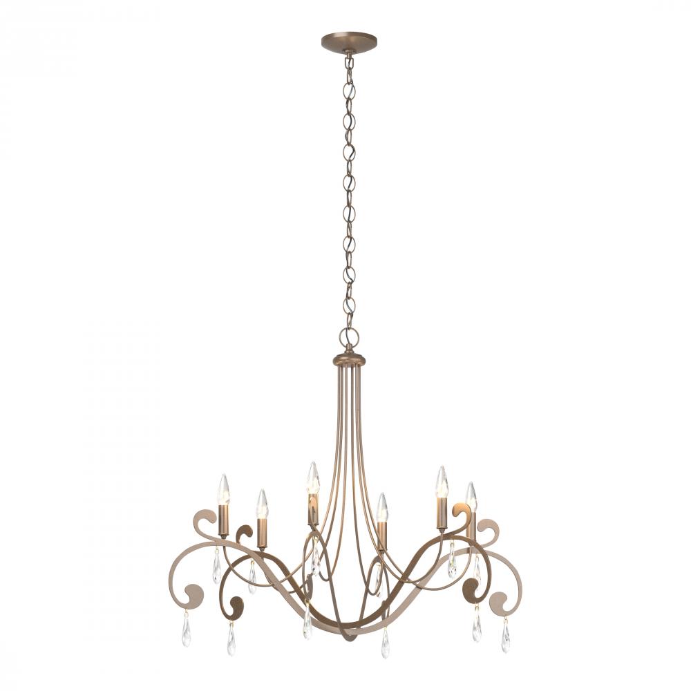 Stella 6 Arm Chandelier