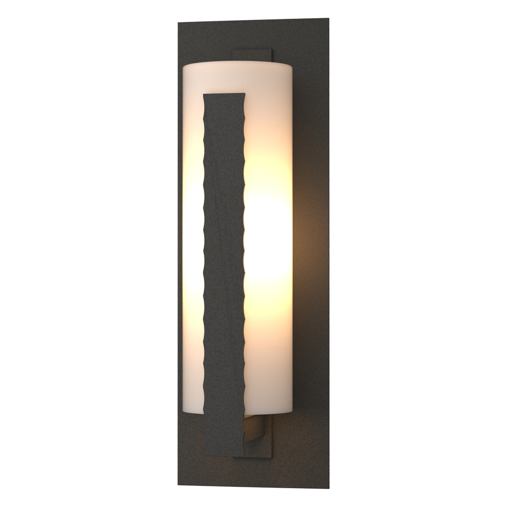 Forged Vertical Bars Large Outdoor Sconce