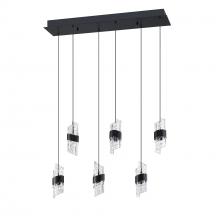 Kendal PF265-6LRT-BLK - 6 LIGHT RECTANGULAR ADJ. CCT LED PAN