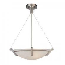 Kendal FP07POB-06SNSF - One Light Satin Nickel Down Pendant