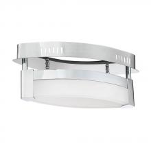 Kendal PF7613WL/FL-CH - V2 series 13 inch LED Chrome Wall Sconce or Flushmount