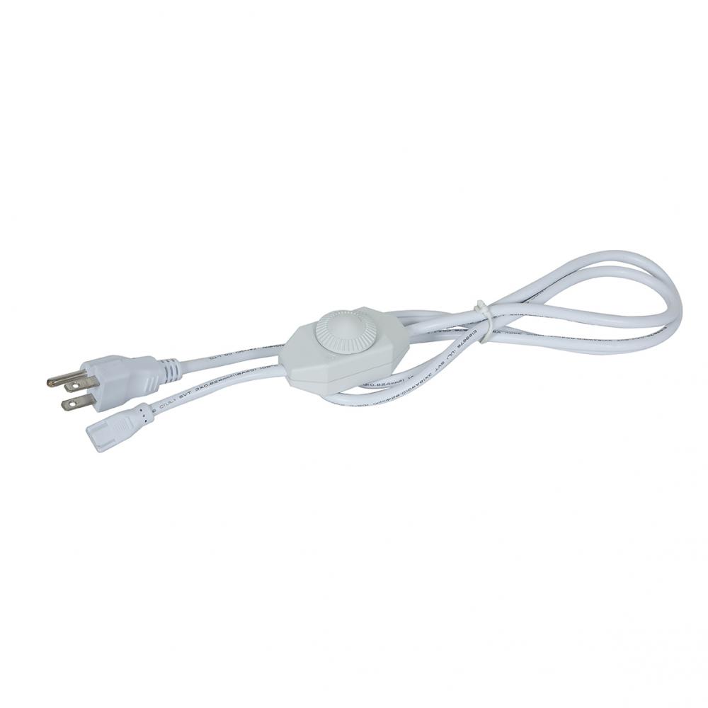 64&#34; Power Cord with Plug and In-Line Dimmer