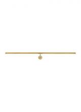 Visual Comfort & Co. Modern Collection 700PLUD30NB-LED927 - Modern Plural Dome dimmable LED 30 Picture Light in a Natural Brass/Gold Colored finish