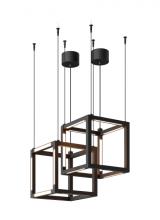 Visual Comfort & Co. Architectural Collection 700BRXCL93012BR - Brox Cube 12 Pendant