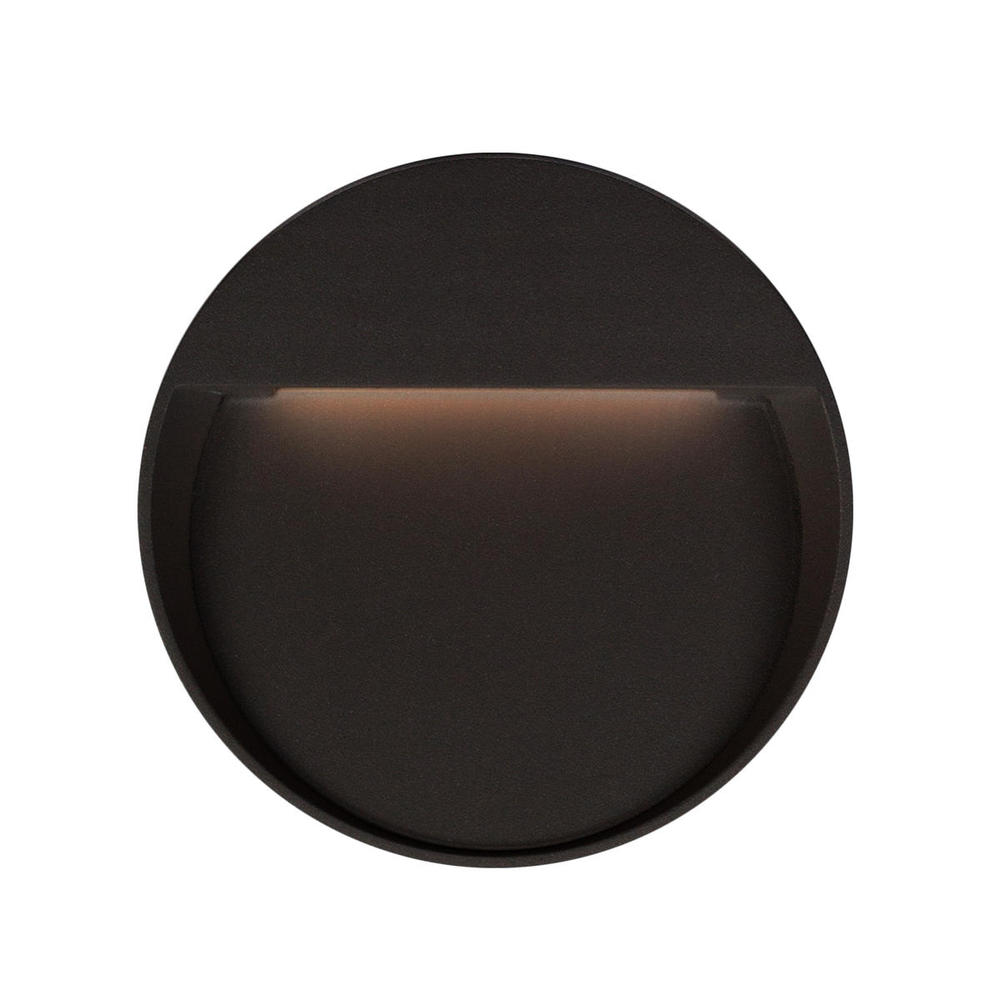 Mesa Black LED Exterior Wall/Step Lights