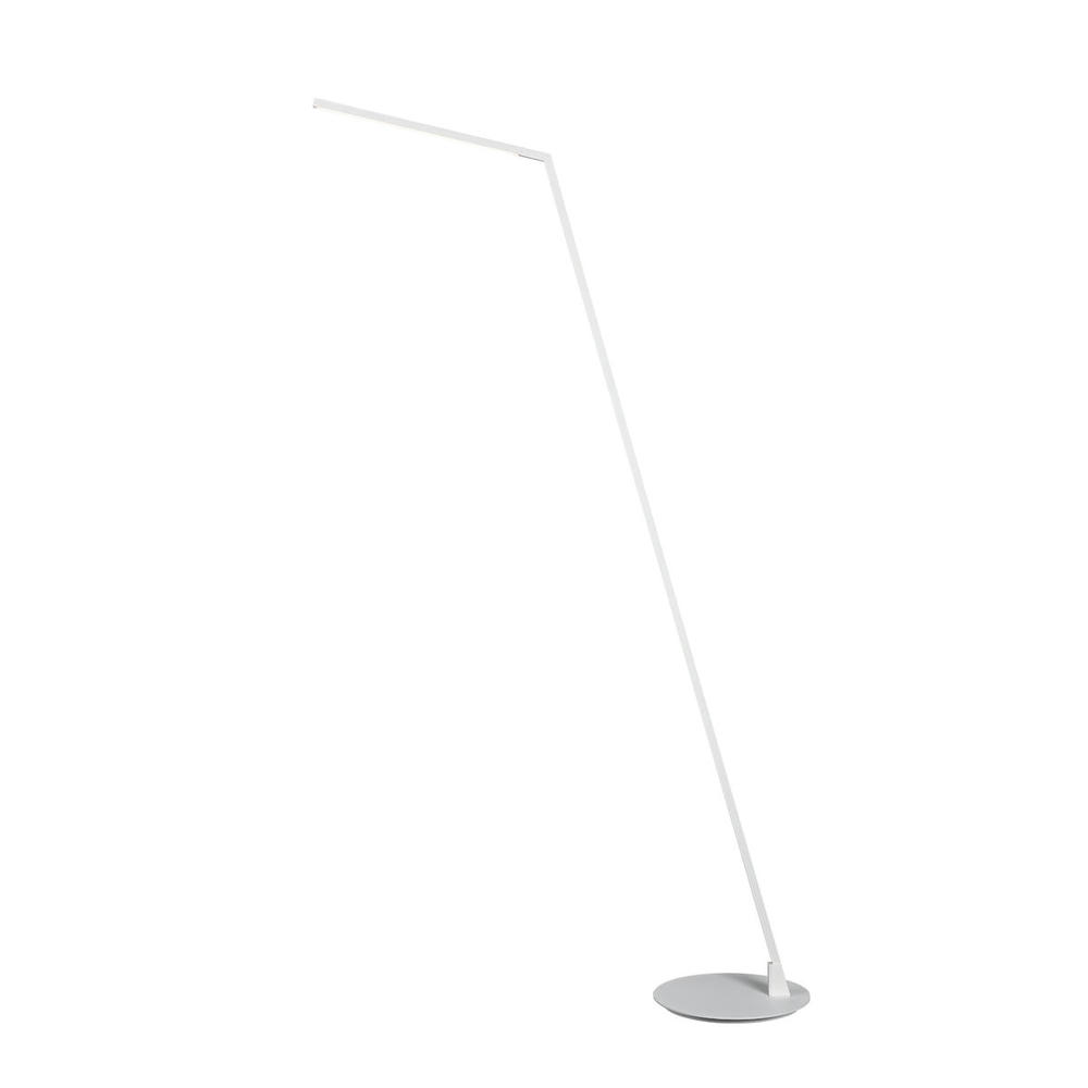 Miter 58-in White LED Floor Lamp