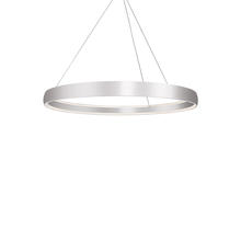 Kuzco Lighting Inc PD22753-BS - Halo 53-in Brushed Silver LED Pendant