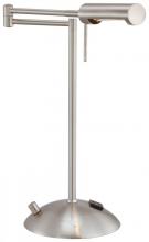 Minka George Kovacs P101-084 - One Light Brushed Nickel Shade  - Metal Table Lamp