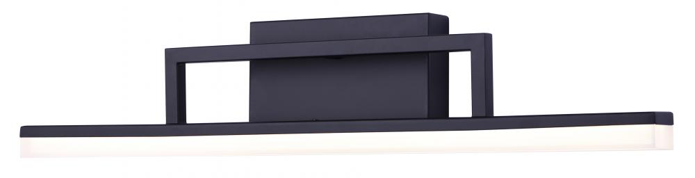 CAYSEN, LVL208A24BK, 24&#34; LED Vanity, 27W LED (Integrated), Dimmable, 1700 Lumens