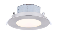 Canarm DL-4-9RR-BN-C - LED Recess Downlight, 4" Brushed Nickel Color Trim, 9W Dimmable, 3000K, 500 Lumen, Recess mounte