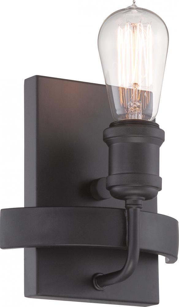 Paxton - 1 Light Wall Sconce - Aged Bronze Finish