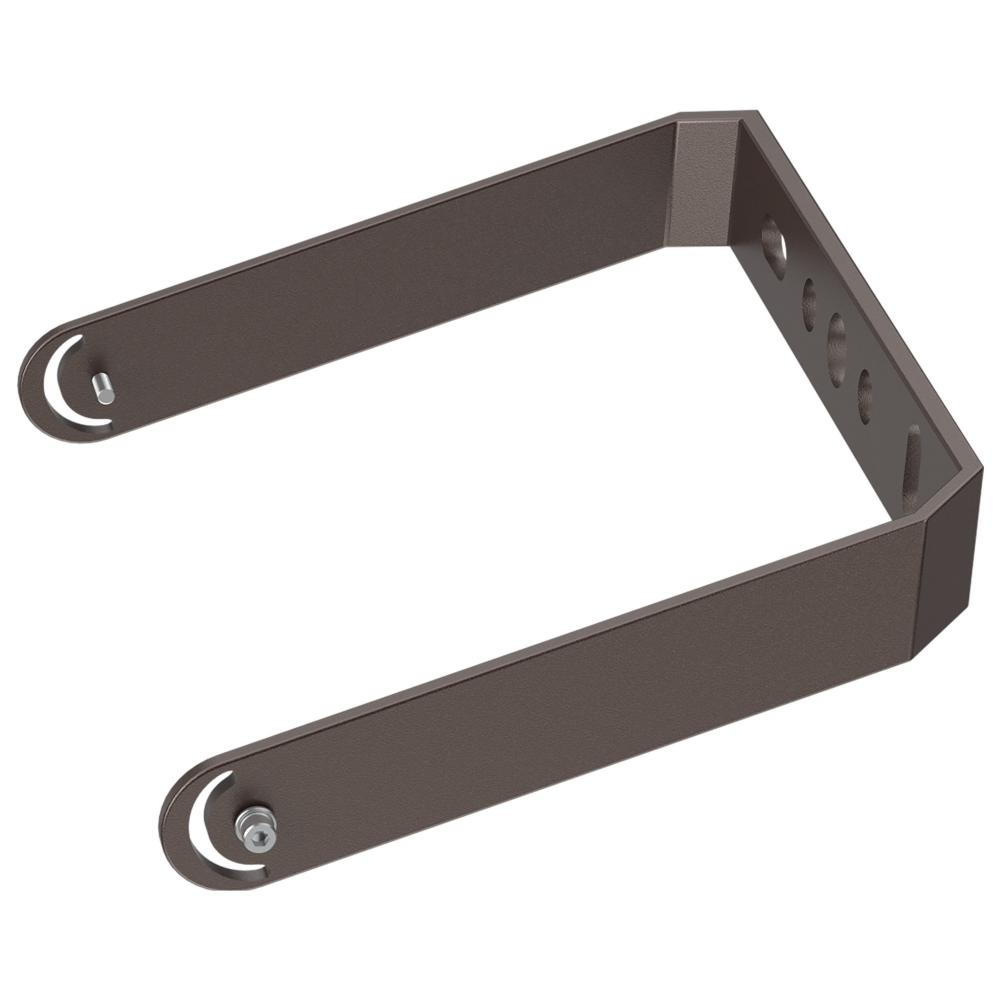 Yoke Mount Bracket; Bronze Finish; For Use With 100W/150W/200W Area Lights; Bronze Finish