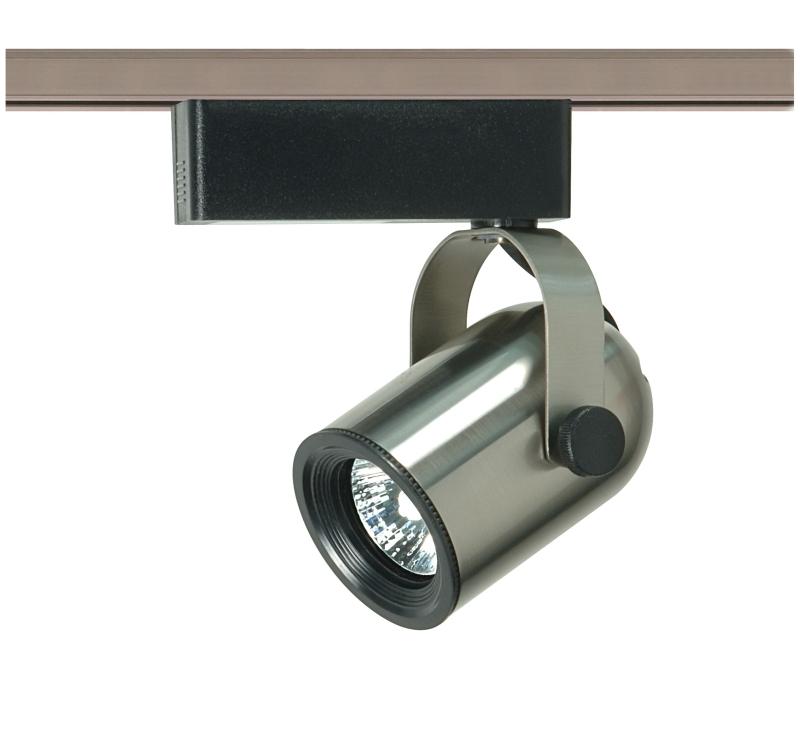 1 Light - MR16 - 12V Track Head - Round Back