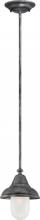 Nuvo 60/5536 - 1-Light Mini Pendant in Industrial Iron Finish with Frosted Glass