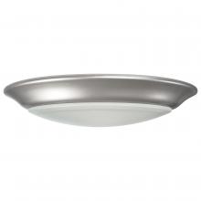 Nuvo 62/1662 - 7 inch; LED Disk Light; 3000K; 6 Unit Contractor Pack; Brushed Nickel Finish