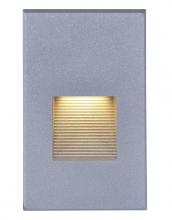 Nuvo 65/410 - LED Vertical Step Light - 3W - 3000K - Gray Finish - 277V