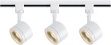 Nuvo TK403 - LED Track Kit - 12 Watt LED - 3000K - 4 foot Track - 36 degree - Round Shape - White Finish