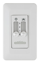 Fanimation CW2WH - Wall Control Non-Reversing - Fan Speed and Light - WH