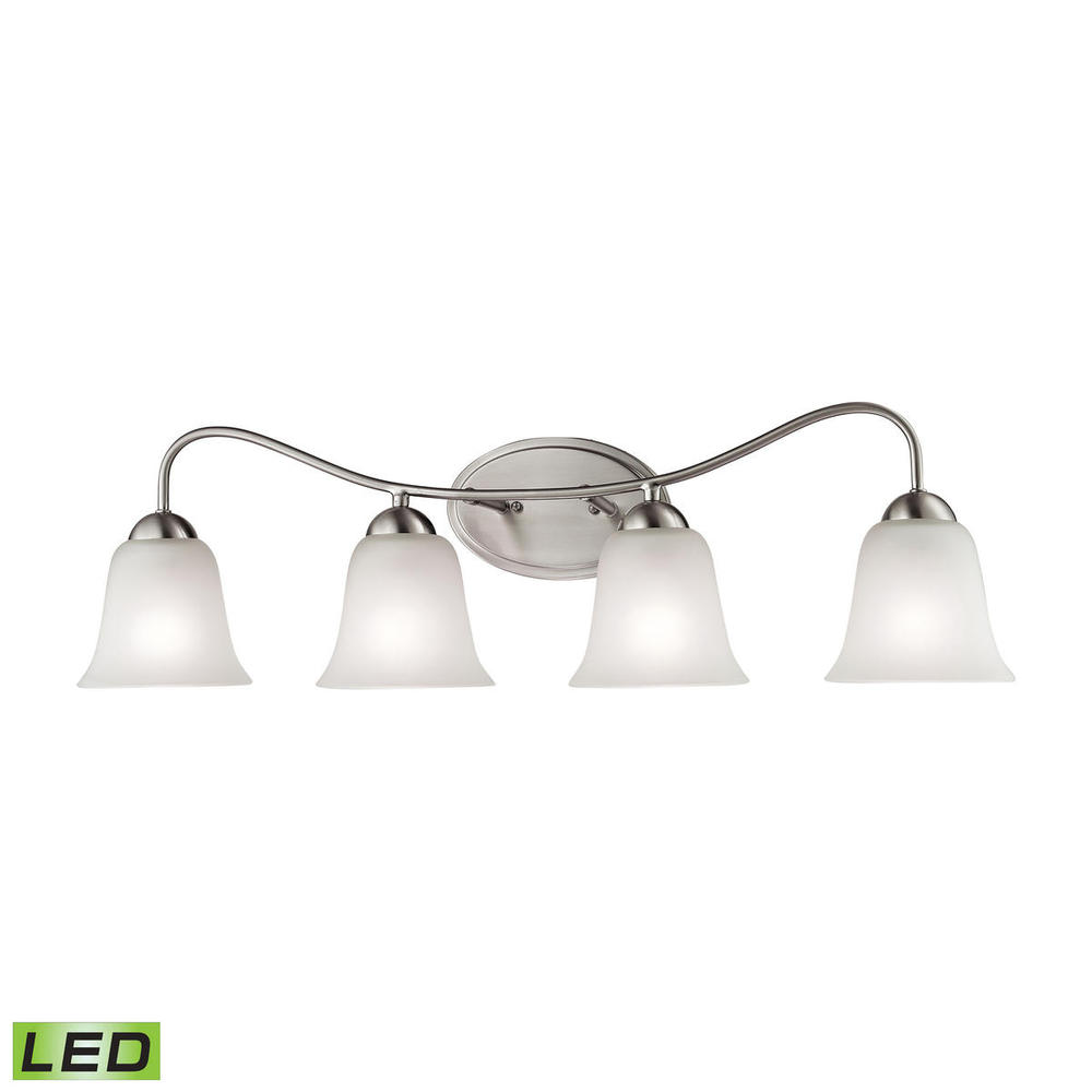 Thomas - Conway 32&#39;&#39; Wide 4-Light Vanity Light - Brushed Nickel