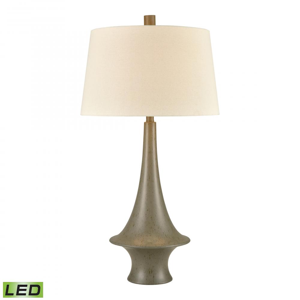 Winchell 33&#39;&#39; High 1-Light Table Lamp - Polished Concrete - Includes LED Bulb