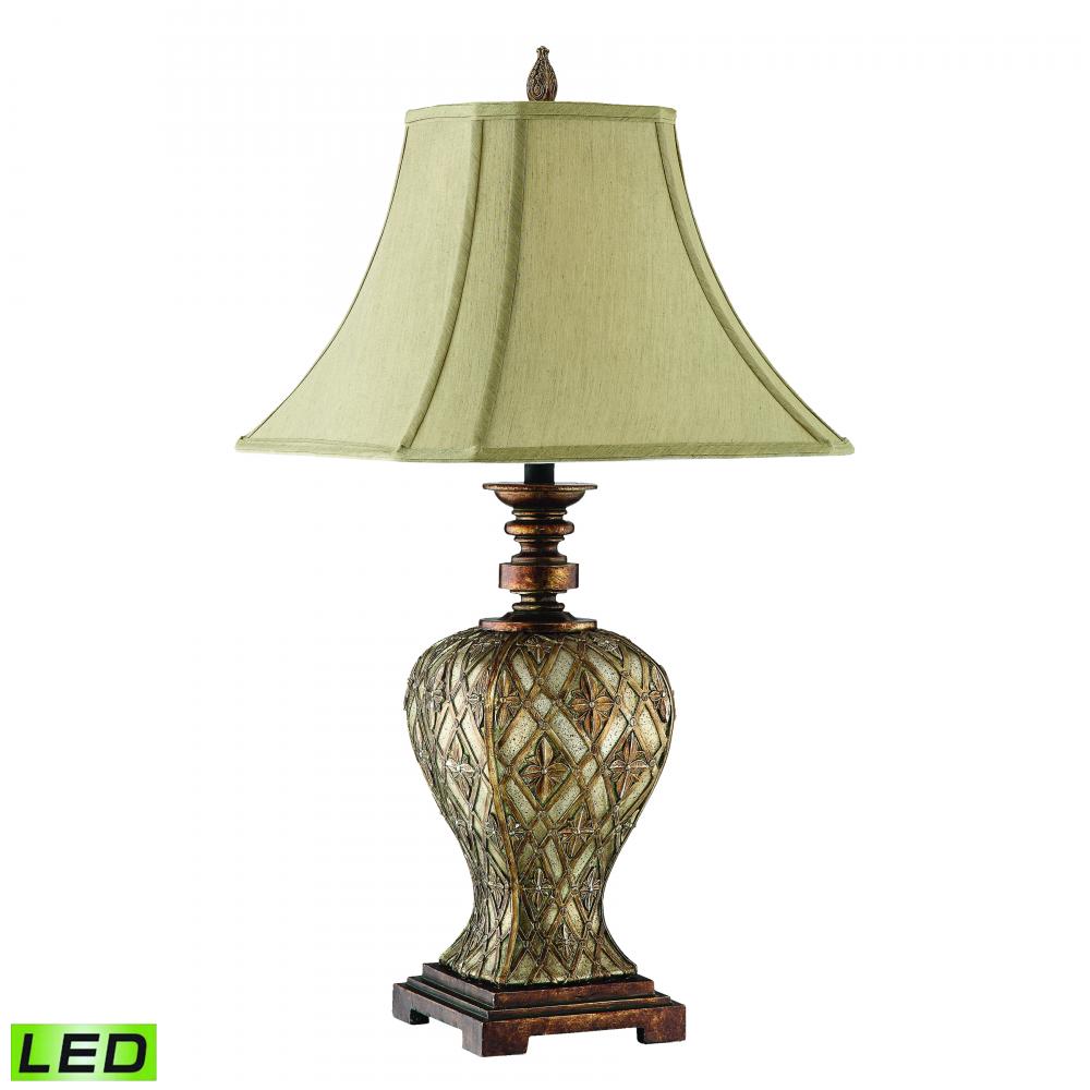 Jaela 31.25&#39;&#39; High 1-Light Table Lamp - Gold - Includes LED Bulb
