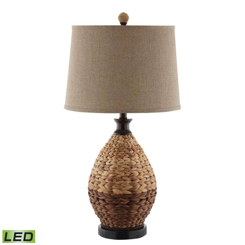 Weston 29&#39;&#39; High 1-Light Table Lamp - Natural - Includes LED Bulb