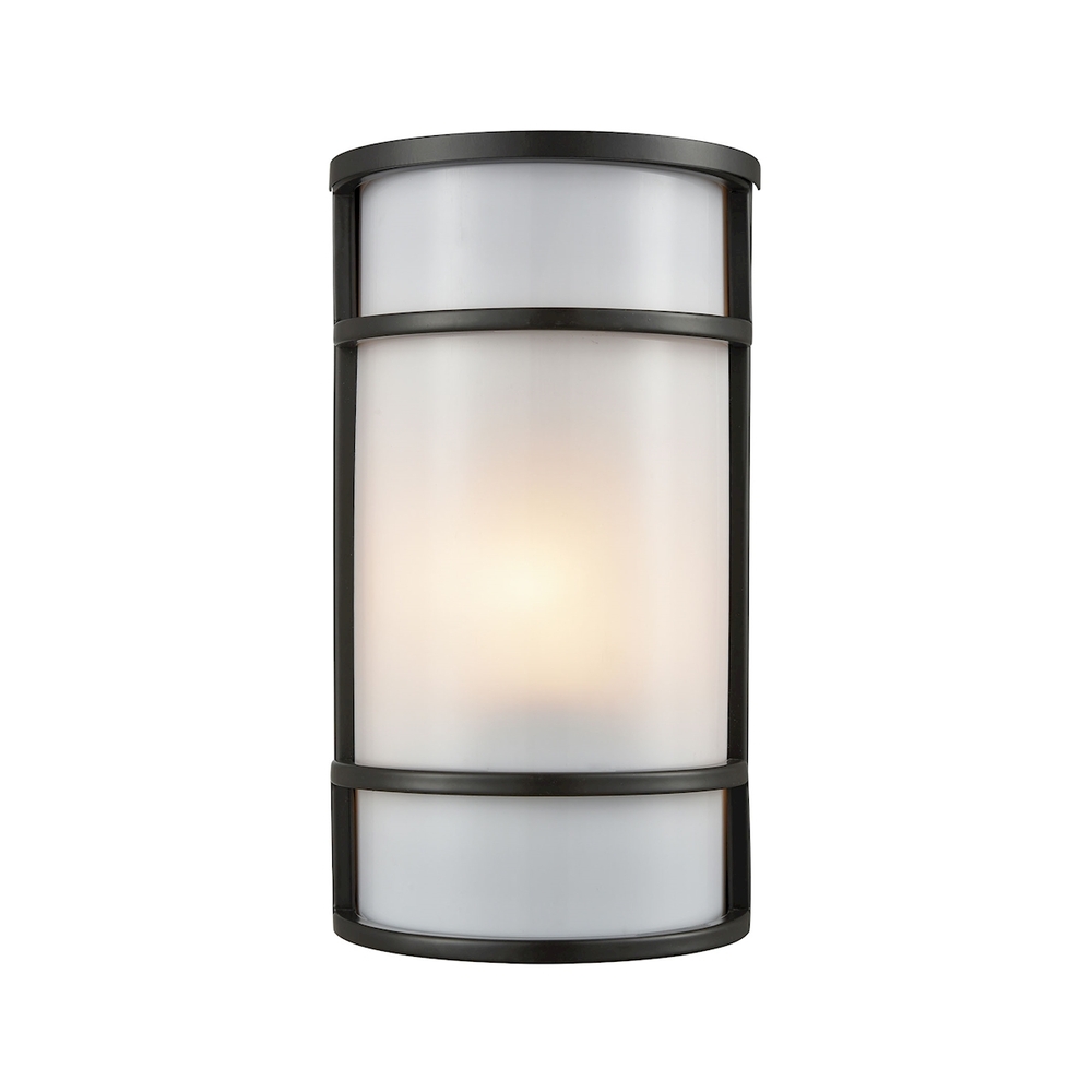 Thomas - Bella 11&#39;&#39; High 1-Light Outdoor Sconce - Oil Rubbed Bronze