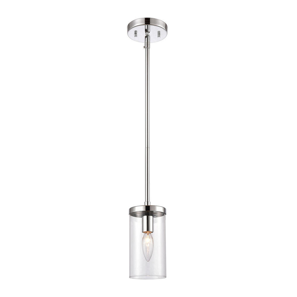 Thomas - Oakland 4&#39;&#39; Wide 1-Light Mini Pendant - Chrome