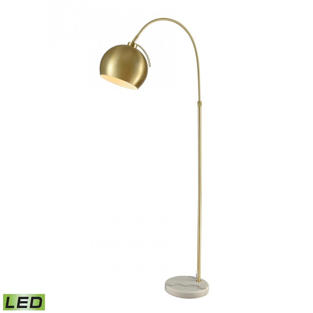 Kopernikus 61&#39;&#39; High 1-Light Floor Lamp - Aged Brass - Includes LED Bulb