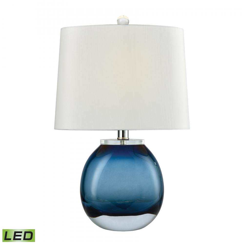 Playa Linda 19&#39;&#39; High 1-Light Table Lamp - Blue - Includes LED Bulb
