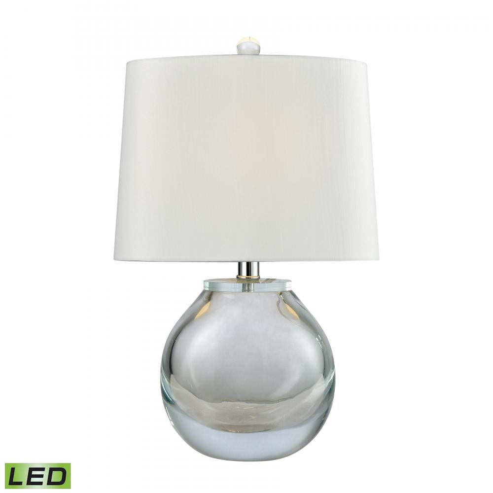 Playa Linda 19&#39;&#39; High 1-Light Table Lamp - Clear - Includes LED Bulb