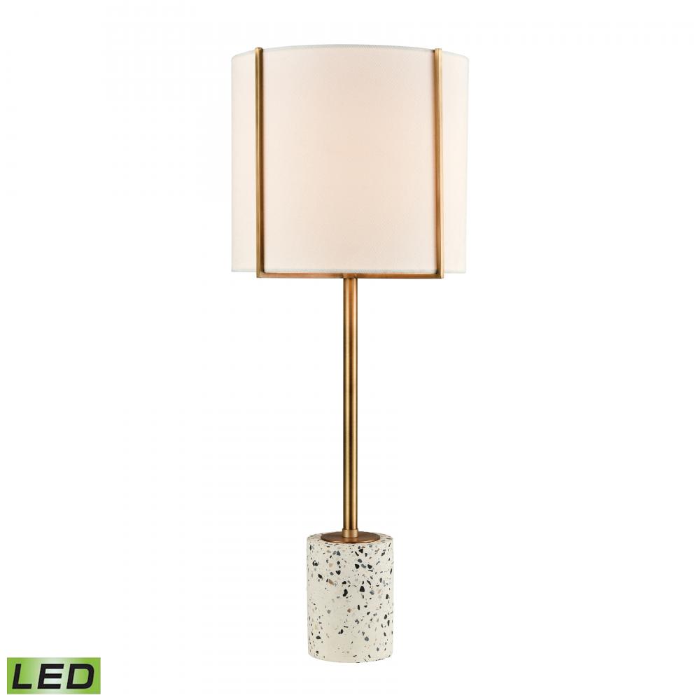 Trussed 25&#39;&#39; High 1-Light Buffet Lamp - Includes LED Bulb