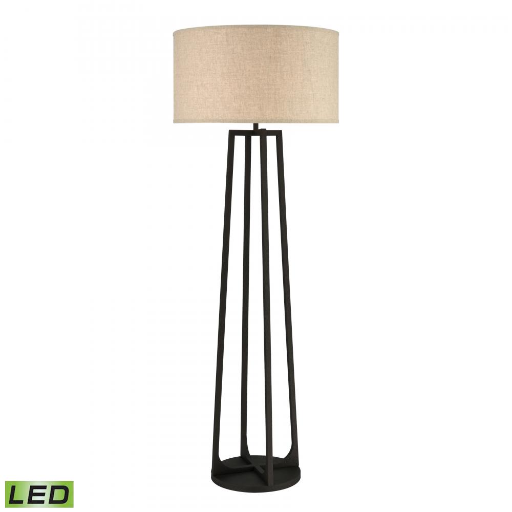 Colony 73&#39;&#39; High 1-Light Floor Lamp - Bronze - Includes LED Bulb