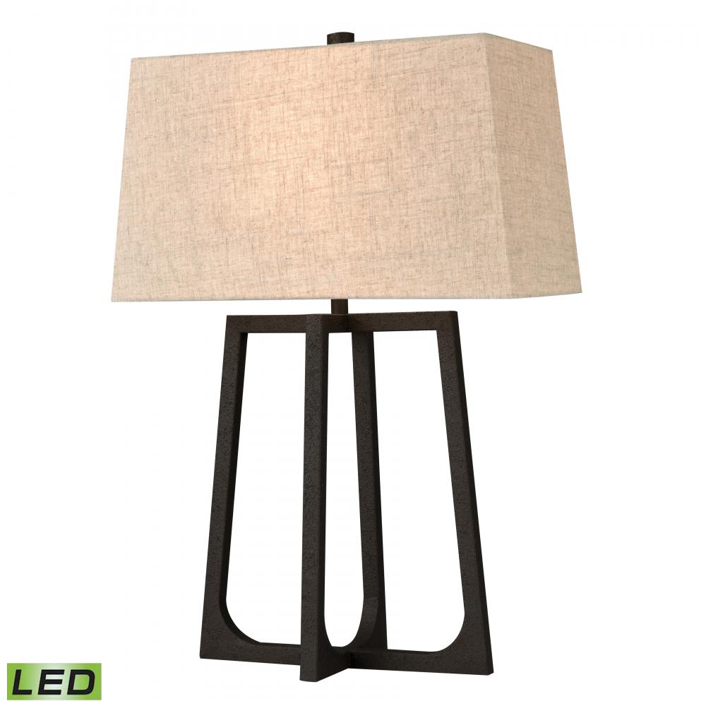 Colony 29&#39;&#39; High 1-Light Table Lamp - Bronze - Includes LED Bulb