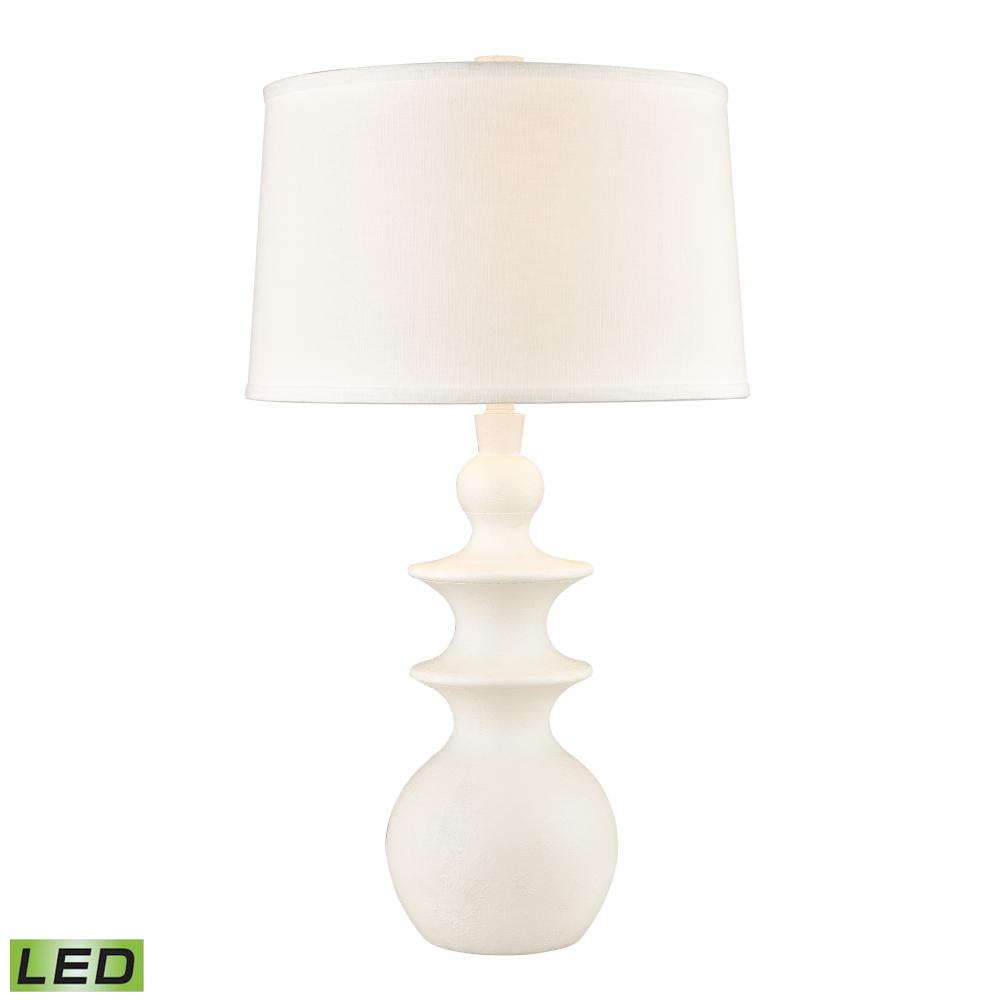 Depiction 32&#39;&#39; High 1-Light Table Lamp - Matte White - Includes LED Bulb