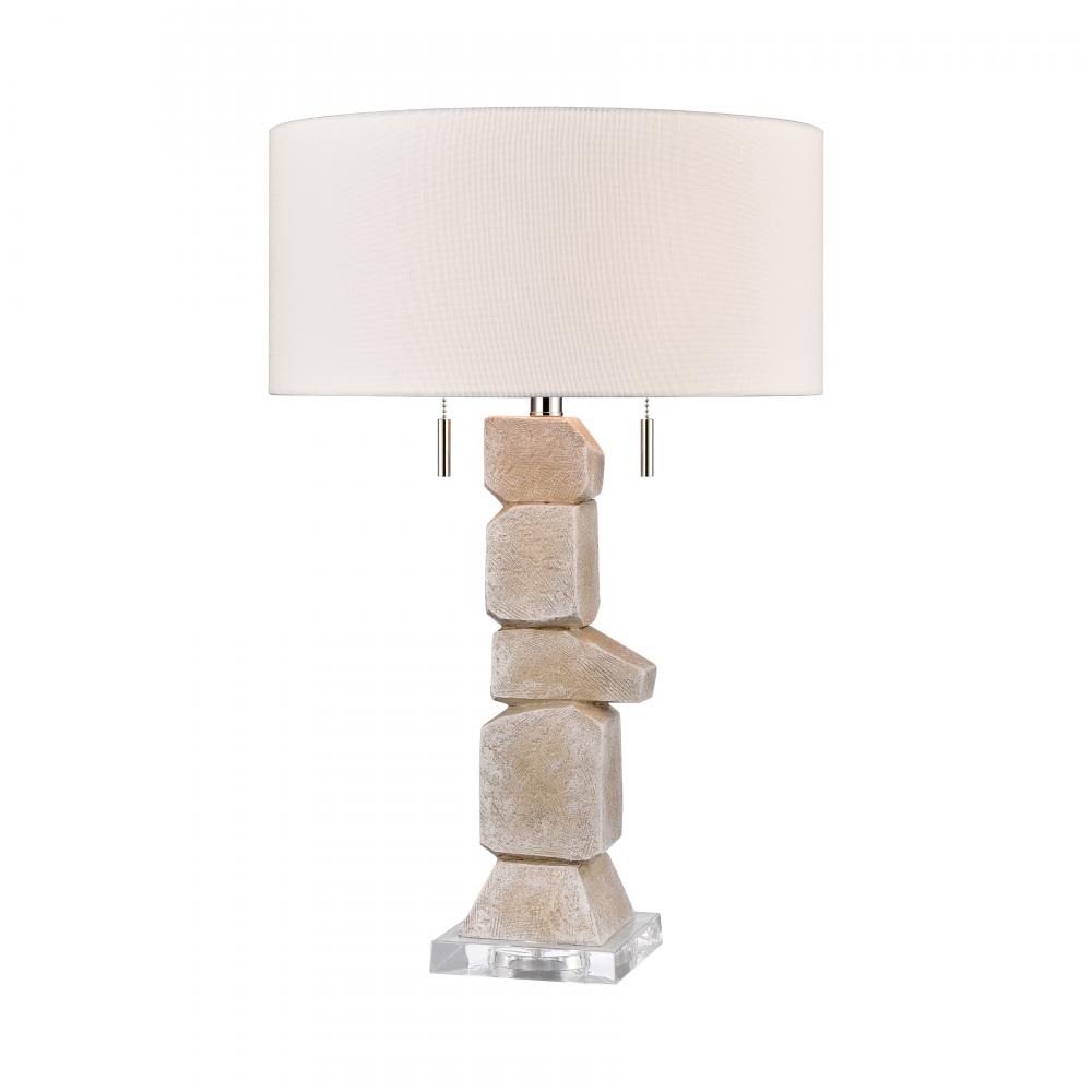 Burne 26.5&#39;&#39; High 2-Light Table Lamp