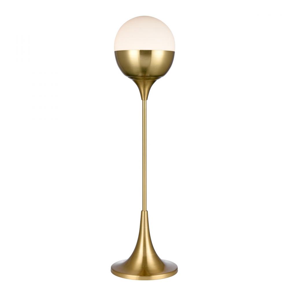 Robin Avenue 30&#39;&#39; High 1-Light Table Lamp - Satin Gold