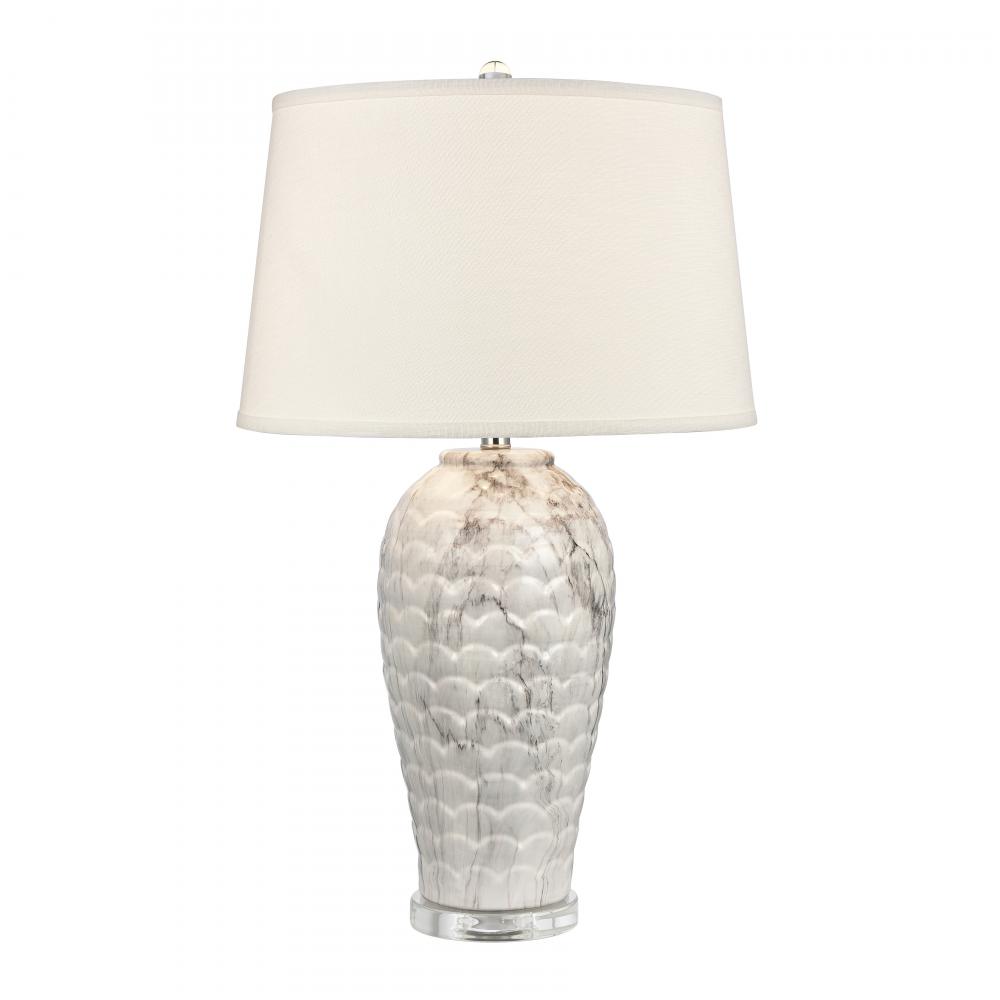 Causeway Waters 31&#39;&#39; High 1-Light Table Lamp - White